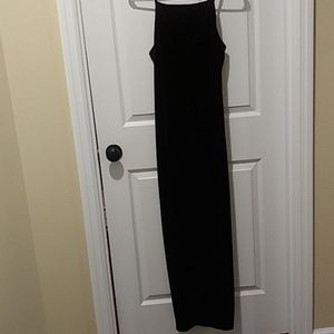 Velvet Gown with Sparkles